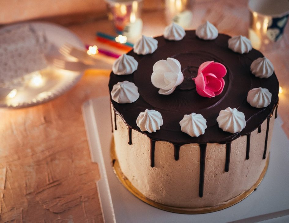 Drip cake vanille chocolat